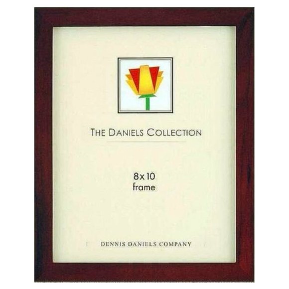 Dennis Daniels 8"x 10" Walnut (W41) Classic Wood Picture Frame #W4108WN (New) - Picture 1 of 4